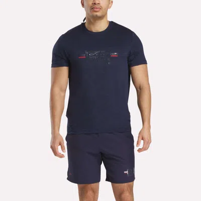 Reebok Men's  X F45 Training Coach T-shirt In Black