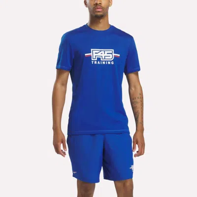 Reebok Men's  X F45 Training T-shirt In Vector Blue