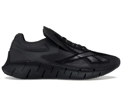 Pre-owned Reebok Men's  Zig 3d Storm Maison Margiela Memory Of Sneakers In Black