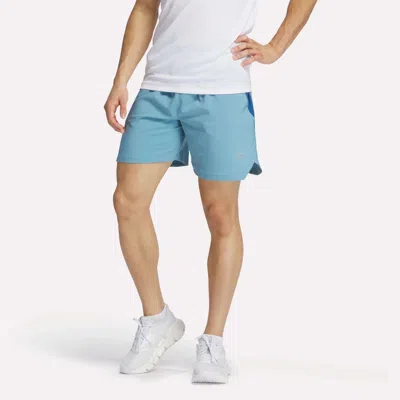 Reebok Men's Run Shorts In Blue