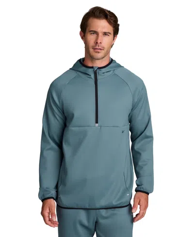 Reebok Men's Scuba Quarter-zip Sweatshirt In Purple