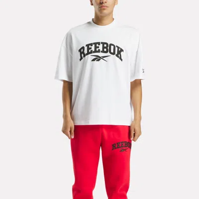 Reebok Men's Short Sleeve T-shirt In White