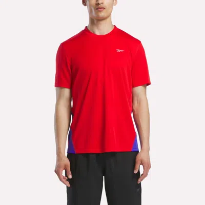 Reebok Men's Short Sleeve Vector T-shirt In Red