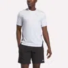 Reebok Men's Short Sleeve Vector T-shirt In White/vector Navy