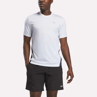Reebok Men's Short Sleeve Vector T-shirt In White/vector Navy
