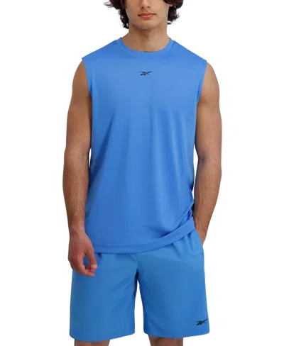 Reebok Men's Sleeveless Logo Tech Tank Top