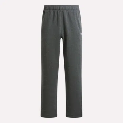 Reebok Men's Straight Leg Pants In Charcoal Heather
