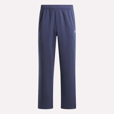 Reebok Men's Straight Leg Pants In Legacy Blue