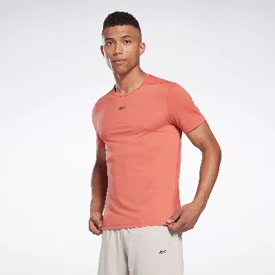 Reebok Men's Tech Style Activchill Move T-shirt In Orange