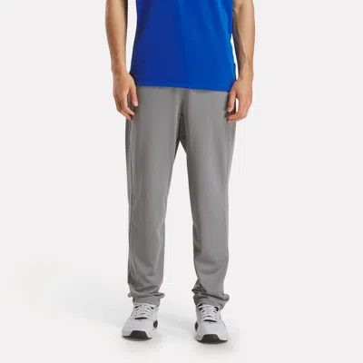 Reebok Men's Training Knit Pants In Gray