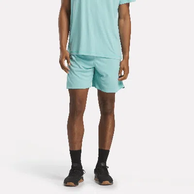 Reebok Men's Training Knit Shorts 7" In Blue