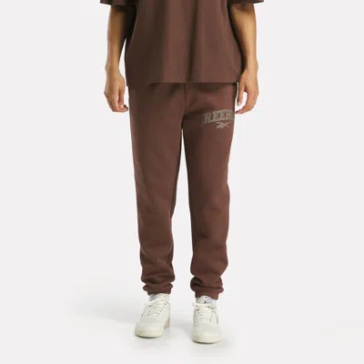 Reebok Men's Varsity Joggers In Brown