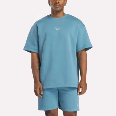 Reebok Men's Wardrobe Essentials T-shirt In Blue