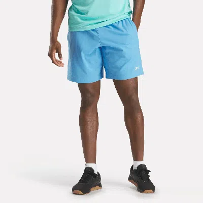 Reebok Men's Workout Ready Shorts 9" In Blue