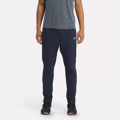 Reebok Men's Workout Ready Track Pant In Blue