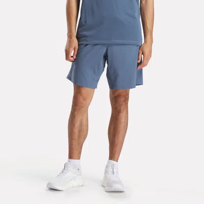 Reebok Men's Workout Ready Woven Shorts In Blue