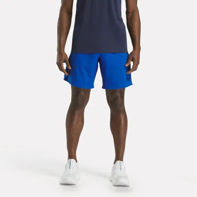 Reebok Men's Workout Ready Woven Shorts In Blue
