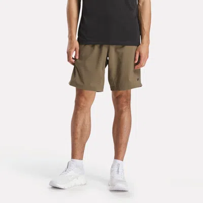 Reebok Men's Workout Ready Woven Shorts In Green