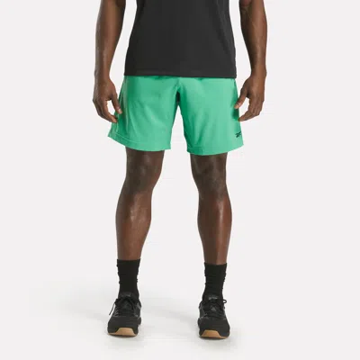 Reebok Men's Workout Ready Woven Shorts In Green