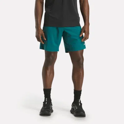Reebok Men's Workout Ready Woven Shorts In Green