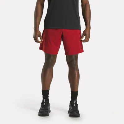 Reebok Men's Workout Ready Woven Shorts In Red