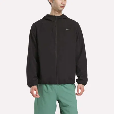 Reebok Men's Woven Jacket In Black