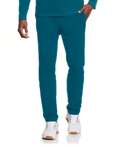 Reebok Men's Woven Logo Track Pants In Green