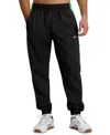Reebok Men's Woven Track Pants In Black