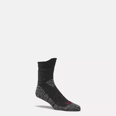 Reebok Men's Zone Cushion Quarter Socks In Black