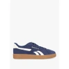 REEBOK MENS CLUB C GROUNDS UK TRAINERS IN VECTOR NAVY/CHALK