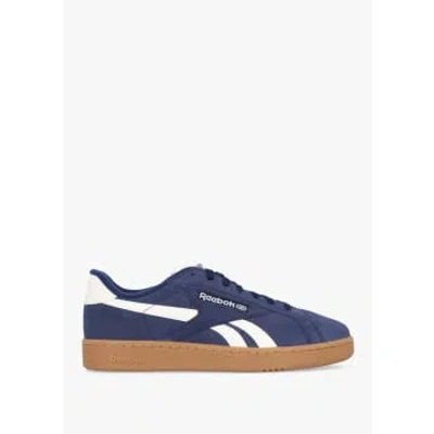 Reebok Mens Club C Grounds Uk Trainers In Vector Navy/chalk In Blue