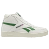 Reebok Unisex Club C 85 Form Hi Shoes In Chalk/alabaster/glen Green