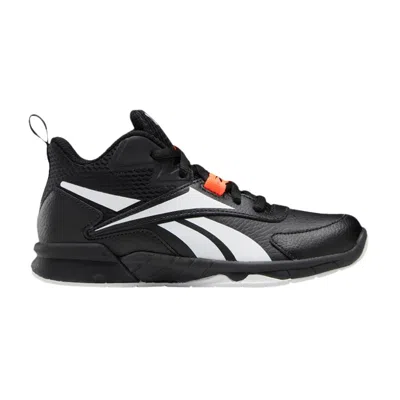 Pre-owned Reebok More Buckets Little Kid 'black Orange Flare' | Kid's Size 1