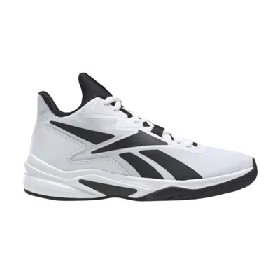 Pre-owned Reebok More Buckets 'white Black'