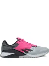 Reebok Nano 6000 "pure Grey/atomic Pink" Sneakers In Gray