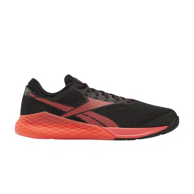 Pre-owned Reebok Nano 9 'black Neon Red'