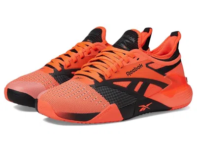 Reebok Nano Court Athletic Shoes Digital Coral/black/grey : In Red
