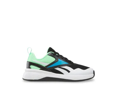 Reebok Nano Play Sneaker Kids' In Black/blue/green