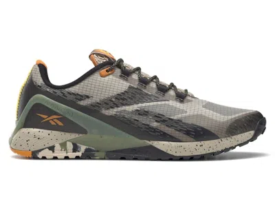 Pre-owned Reebok Nano X1 Adventure National Geographic (women's) Sneakers In Light Sand/core Black/washed Green In Multi
