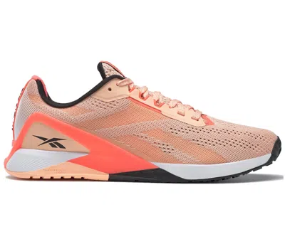Pre-owned Reebok Nano X1 (women's) Sneakers In Aura Orange/twisted Coral/black