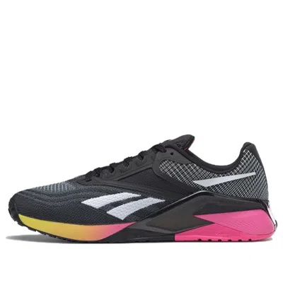 Reebok Nano X2 'black Atomic Pink' In Core Black/atomic Pink/acid Yellow