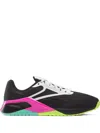 Reebok Nano X2 "black/laser Lime/laser Pink" Sneakers In Black