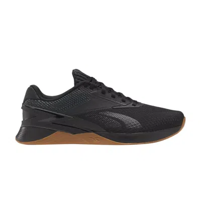Pre-owned Reebok Nano X3 'black Gum'