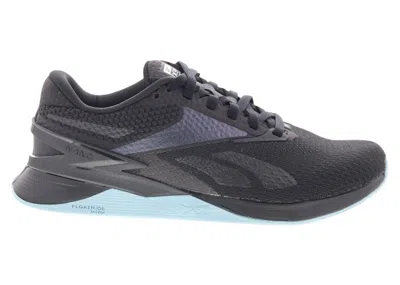 Pre-owned Reebok Nano X3 Black (women's) Sneakers In Core Black/blue Pearl/footwear White In Multi