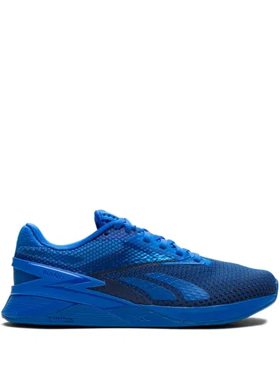 Reebok Nano X3 Shoes In Blue