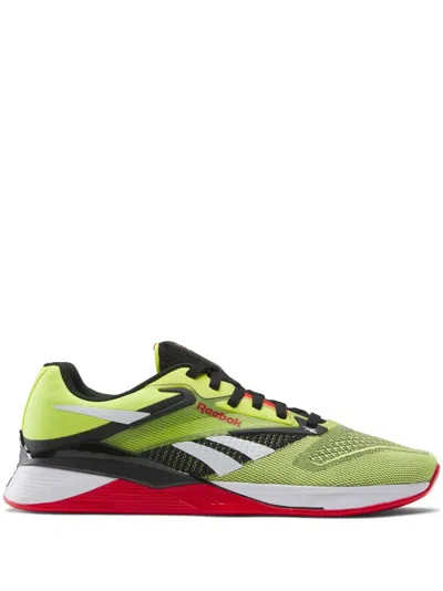 Reebok Nano X4 Mesh Sneakers In Green