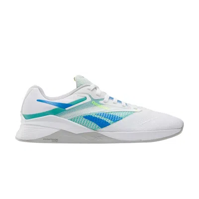 Pre-owned Reebok Nano X4 'white Unleashed Green'