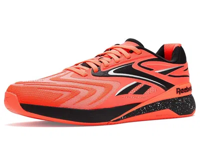 Reebok Nano X5 Edge Cross Training Shoes Flash Orange/footwear White/black : In Red
