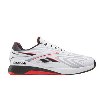 Pre-owned Reebok Nano X5 Edge 'white Black Sport Red' | Men's Size 8
