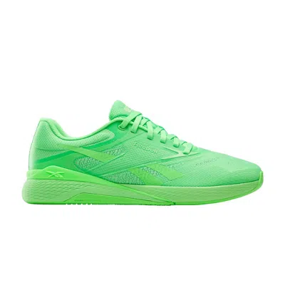 Pre-owned Reebok Nano X5 'solar Lime' | Green | Men's Size 11